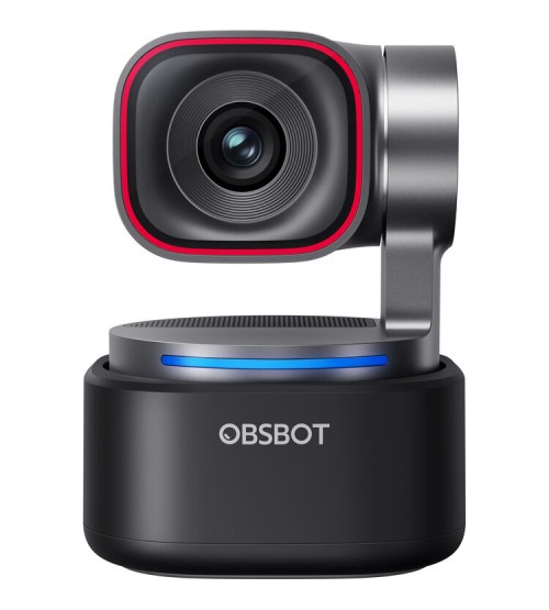 OBSBOT Tiny 3 AI-Powered PTZ 4K Webcam